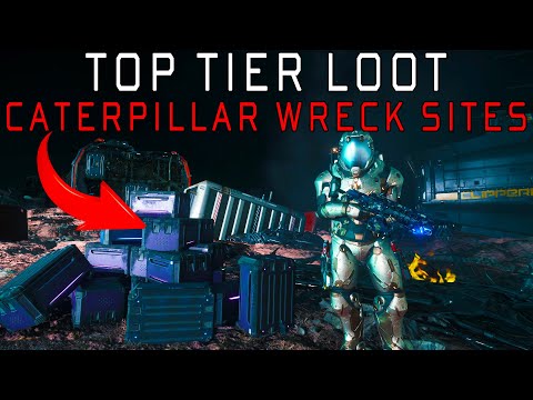 Top Tier Loot Guide - Caterpillar Wreck Sites - Star Citizen 4.5.0