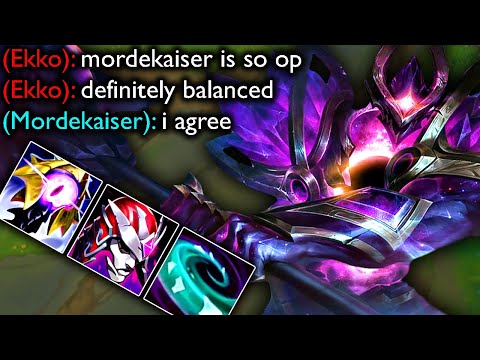 MORDEKAISER NEEDS TO BE BALANCED... THIS IS TOO OP