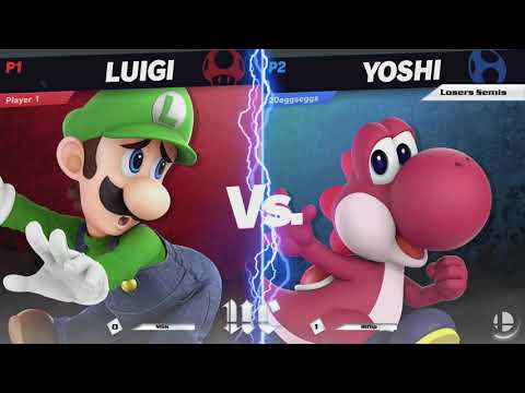 SSB105 Losers Finals - mgk (Luigi) vs WGL | Riflip (Yoshi)