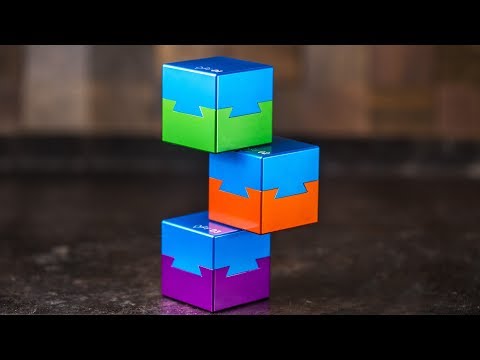 3 Impossible Dovetail cubes. 3 Unique solutions.