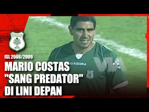 MARIO COSTAS UJUNG TOMBAK DARI ARGENTINA "SANG PREDATOR" DI LINI DEPAN!