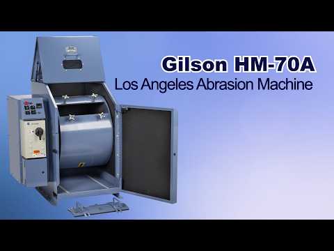 Gilson Los Angeles Abrasion Machine (HM-70A)