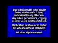 Blue FBI Warning Screens 2000 2002 Present VHS Capture