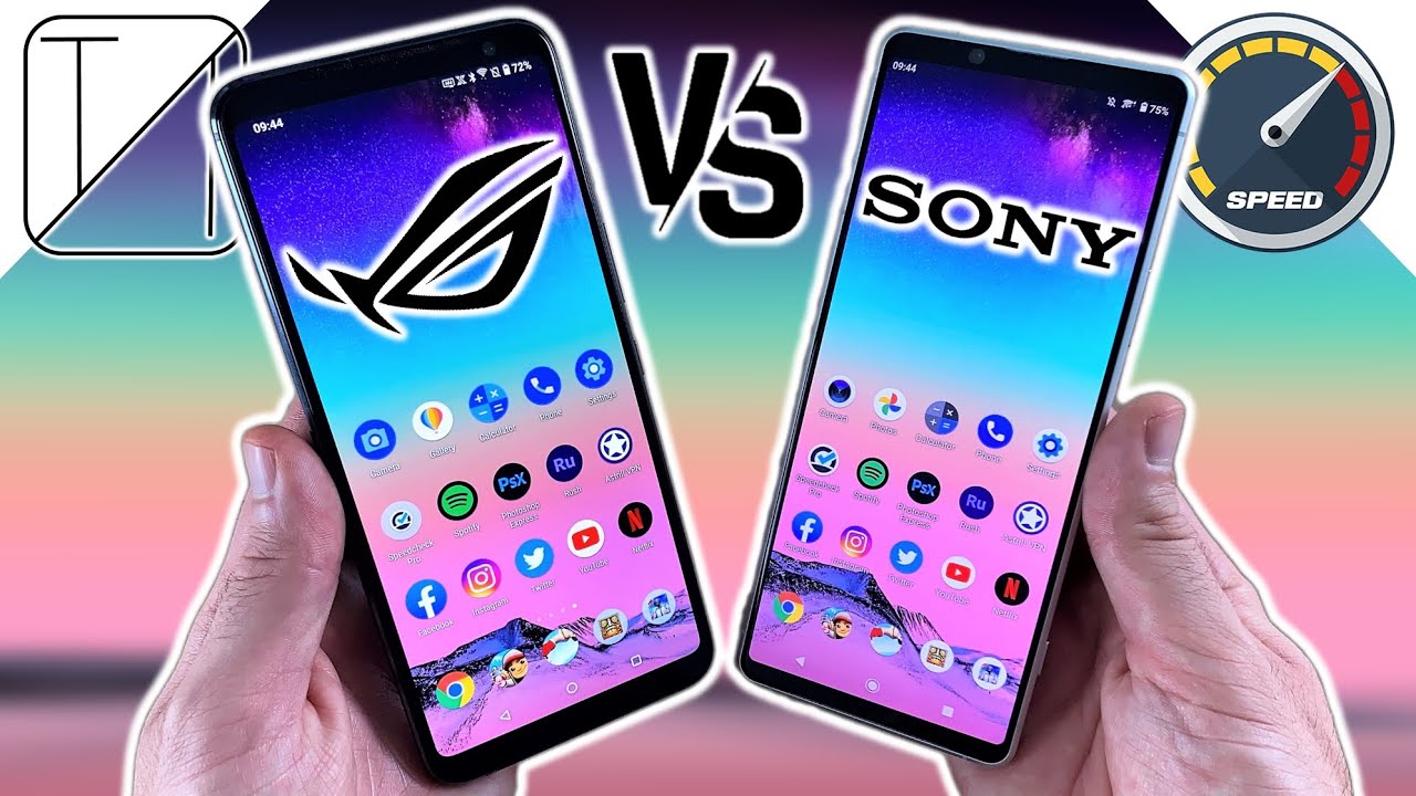 Asus ROG Phone 3 vs Sony Xperia 1 ii Speed Test