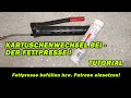 KARTUSCHEN WECHSEL BEI DER FETTPRESSE TUTORIAL