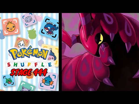 SCOLIPEDE | POKEMON SHUFFLE MOBILE | STAGE 444 #scolipede