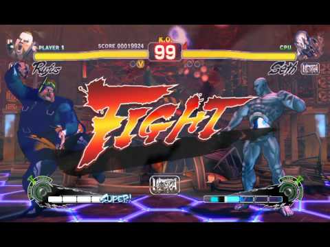 Ultra Street Fighter IV battle: Rufus vs Seth