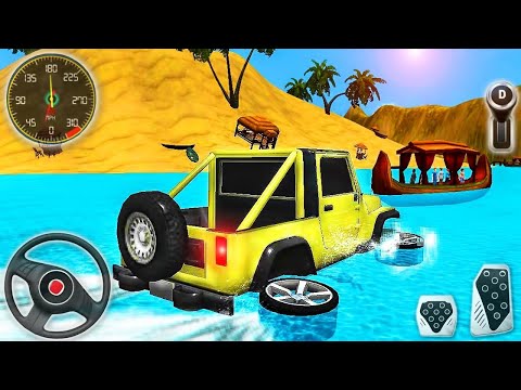 Uphill Jeep Driving Simulator | Offroad Jeep Hill Driving 3d | Jeep Stunt Driving