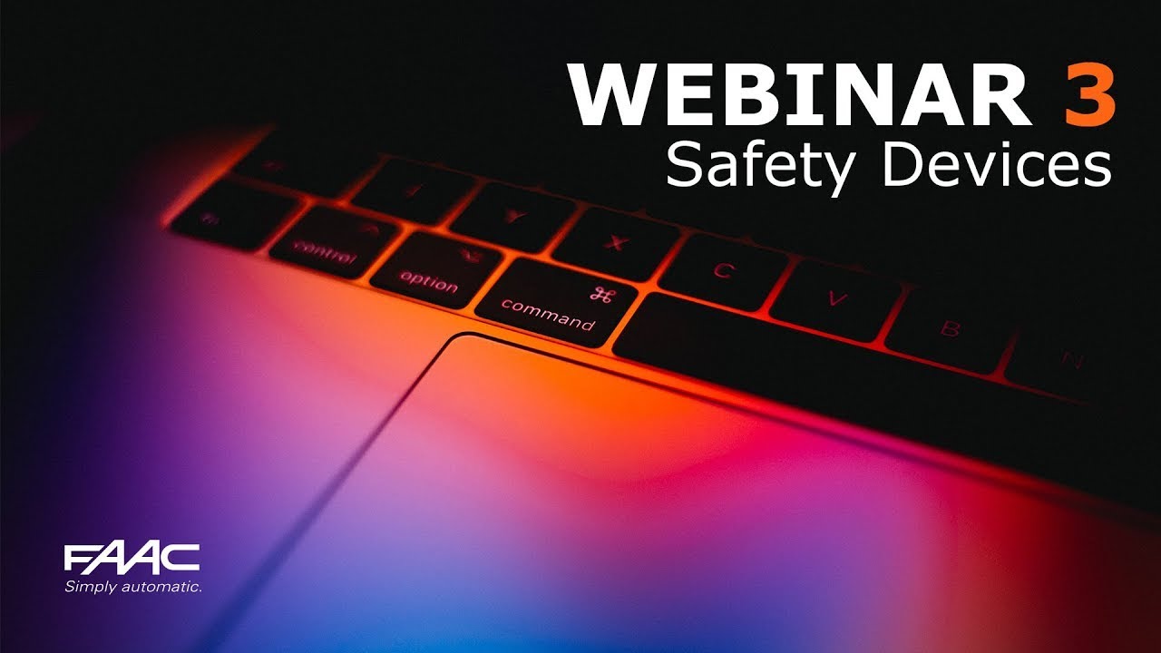 FAAC Safety Webinars   Safety Devices