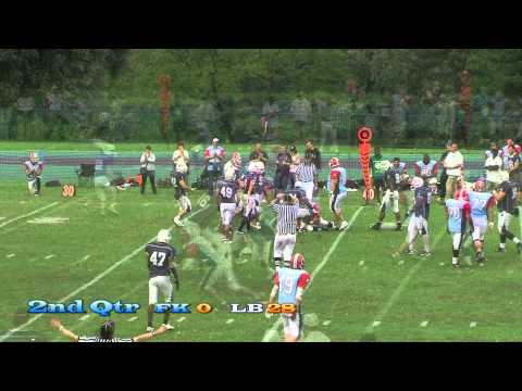 London Blitz v Farnham Knights 22nd August 2010 BAFA Premiership