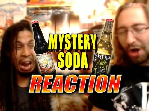 MAX REACTS: Chocolate Bacon Soda & More (Mystery Soda Taste Test)