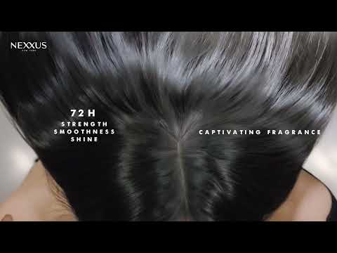 6 Drops to Virgin hair with Nexxus Promend Resurrection Oil