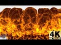 Fire Explosion Logo Reveal With Alpha 4K VFX