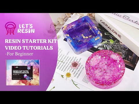 Resin Art Tutorial Make Epoxy Resin Sculpture with Alcohol Ink Resin Lampshade