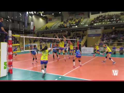 VC Wiesbaden besiegt im Heimspiel Schweriner SC