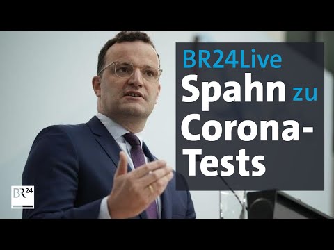 BR24Live: Federal Health Minister Spahn on Corona testing strategy | BR24