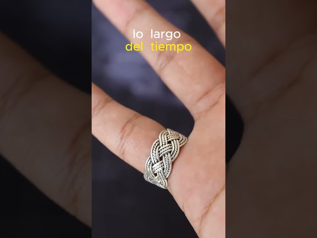 Vídeo relacionado con Meissa Anillos de Pareja Plata de Ley 925 Bodas Compromiso Mujeres Hombres de Promesa Banda Aniversario Tamaño Ajustable Alianzas Novios(Grabado)