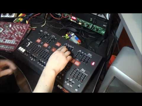 Демонстрация возможностей аналогового синтезатора Korg ARP Odyssey Module Rev3