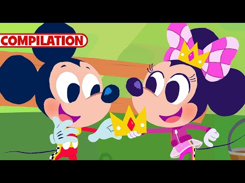 Mickey & Friends Disney Junior Music Nursery Rhymes | Compilation | Music Video 🎶|  @disneyjr