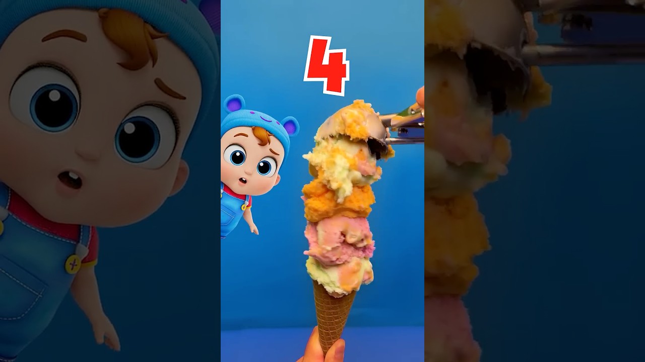 🍦it's NEVER enough.. Ice Cream TOWER #funnyshorts #babyjohn #summer