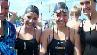 preview picture of video 'Bishop Verot Swimming Regionals 2008'