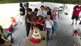 姓胡家大家長90大壽