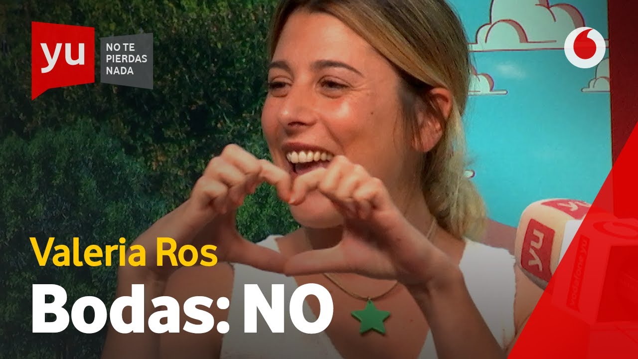 ❤ VALERIA ROS: "De ERASMUS me TIRÉ todo lo que PILLÉ"
