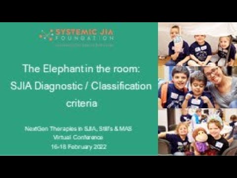 The Elephant in the Room SJIA Diagnostic/Classification Criteria