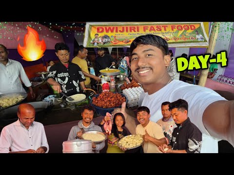 Fast Food Dukan 🔥 Day-4 😅🥰 Dwijiri Festival @AjayBoro28 