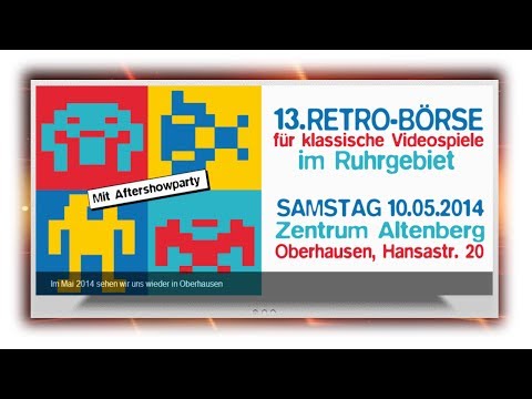 13th Retro Fair in Oberhausen, May 10, 2014 | Podcast / with Fotzygamer | MrVenom1974