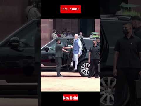 Indian prime minister Modi Z+ security grand entry#viral #shorts
