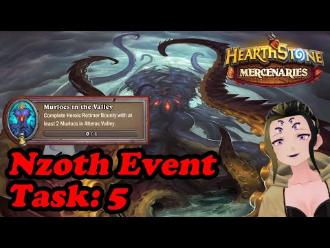 Task 5: Complete Heroic Rotimer Bounty With 2 Murlocs | Nzoth Event Hearthstone Mercenaries