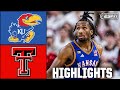 Kansas Jayhawks Vs Texas Tech Red Raiders Full Game Highlights ESPN College Basketball