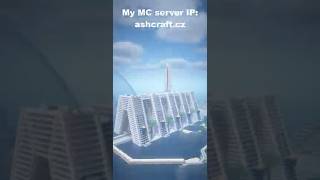 Futuristic build in Minecraft! #minecraftbuild