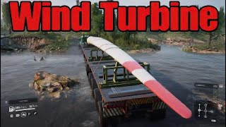 SnowRunner Wind Turbine Belozersk Glades Central Asia