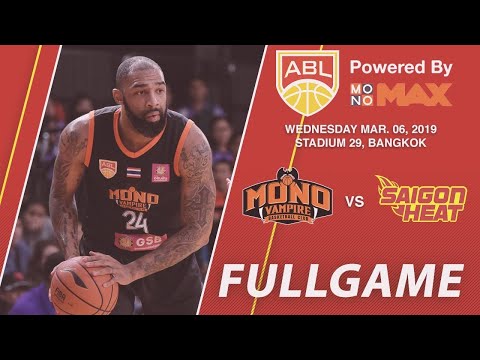 Mono Vampire vs Saigon Heat | FULL GAME | 2018-2019 ASEAN Basketball League