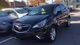 Pre Owned 2019 Buick Envision AWD Heated Front Seats Power Lift Gate Black Oshawa ON Stock #B12727