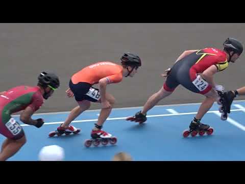 relay senior men 1/2 final 2 met Kay Schipper (European Championships Inline Skating 2018)