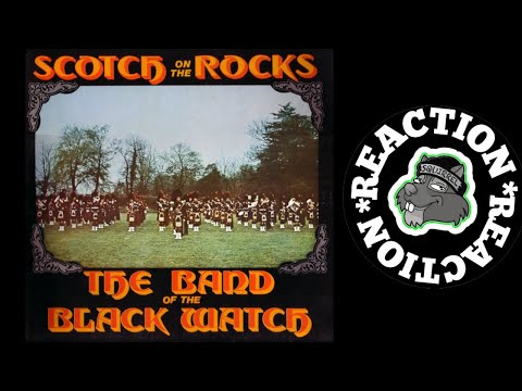 American Reacts to 1976 The Band Of The Black Watch - Scotch On The Rocks