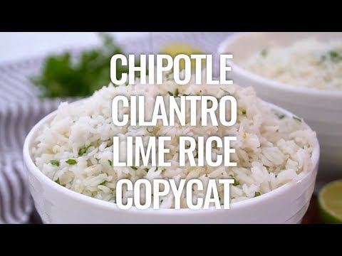 Chipotle Cilantro Lime Rice Copycat Recipe