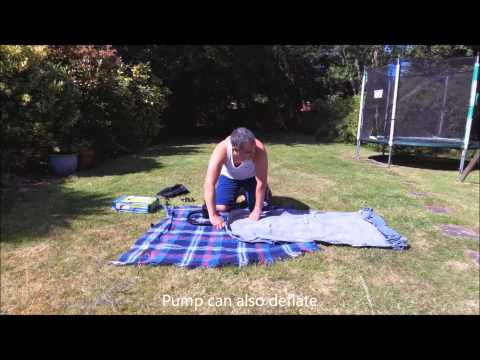 Campingaz Quickbed and Coleman Rechargeable Quickpump