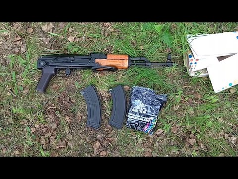 Тест мощности страйкбольного оружия