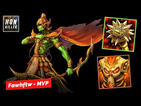 HoN Forsaken Archer SHIELDBREAKER with DAEMONIC BREASTPLATE - MVP