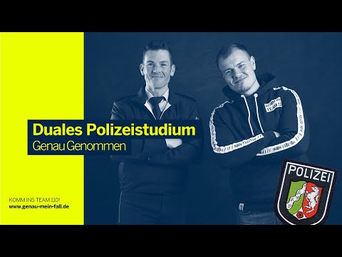 GENAU GENOMMEN - Duales Polizeistudium (Last Call!)