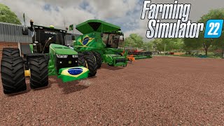 COMPRANO NOVOS MAQUINARIOS E PASSANO O ROLO FACA COM O NOVO JOHN DEERE 8R #MAPA CAMPINAS DAS MISSOES