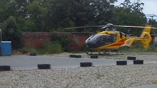 preview picture of video 'Helikopter ratunkowy EC135 - start'