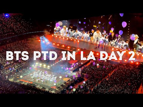 BTS 'Permission to Dance' at SoFi Day 2 from Section 529, Row 14