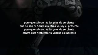 BLAKE   LENGUA DE SERPIENTE LETRA
