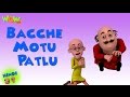 Motu Patlu Cartoons In Hindi Animated Cartoon Bacche Motu Patlu Wow Kidz