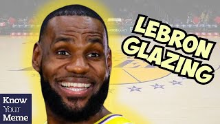 The LeBron James Glazing Trend Has Sprouted You Are My Sunshine Edits and Evil LeBron Memes